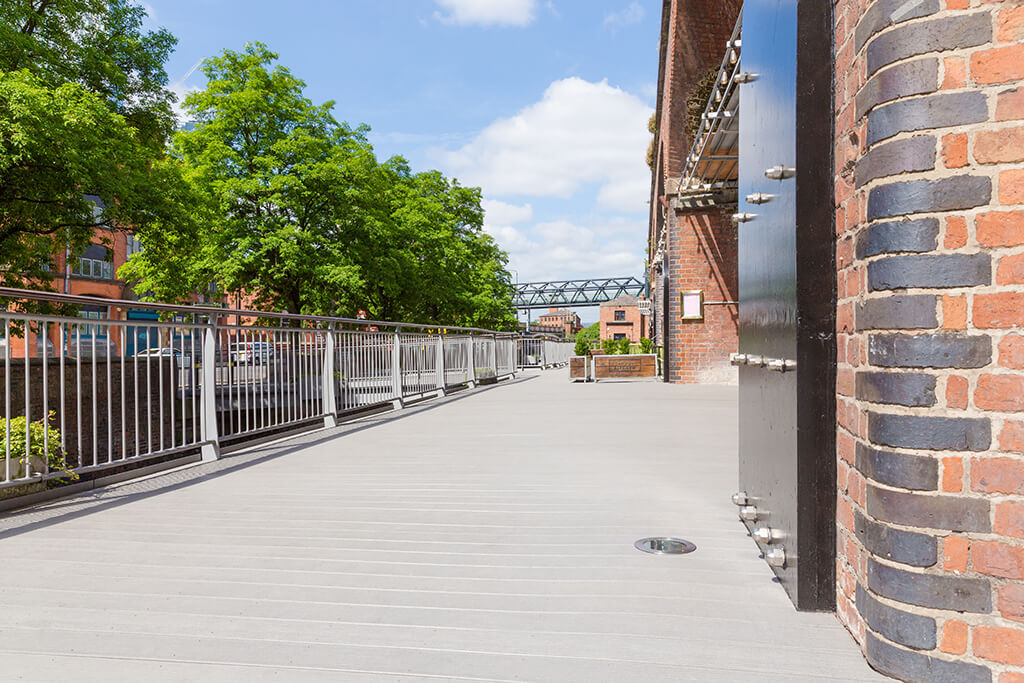 Deansgate Locks boardwalk