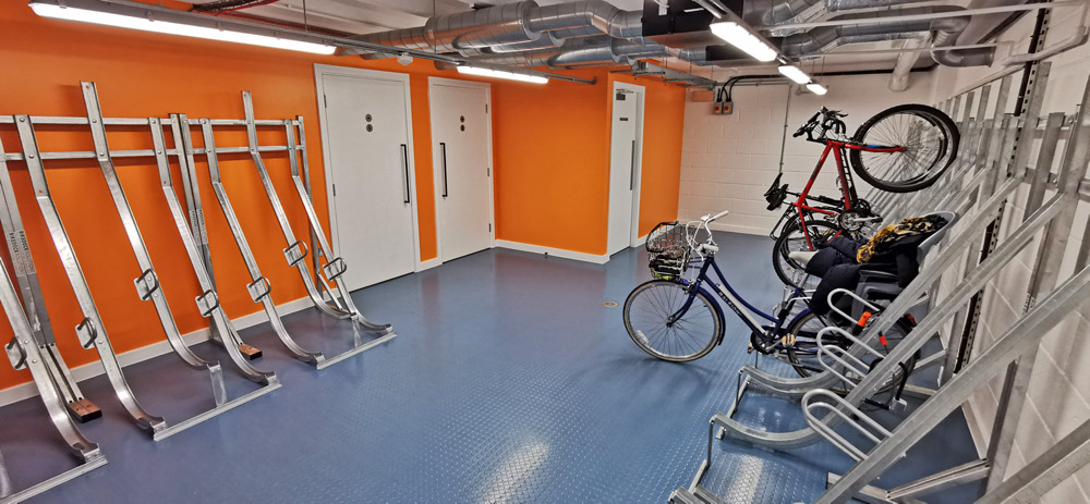 Jackson bike parking
